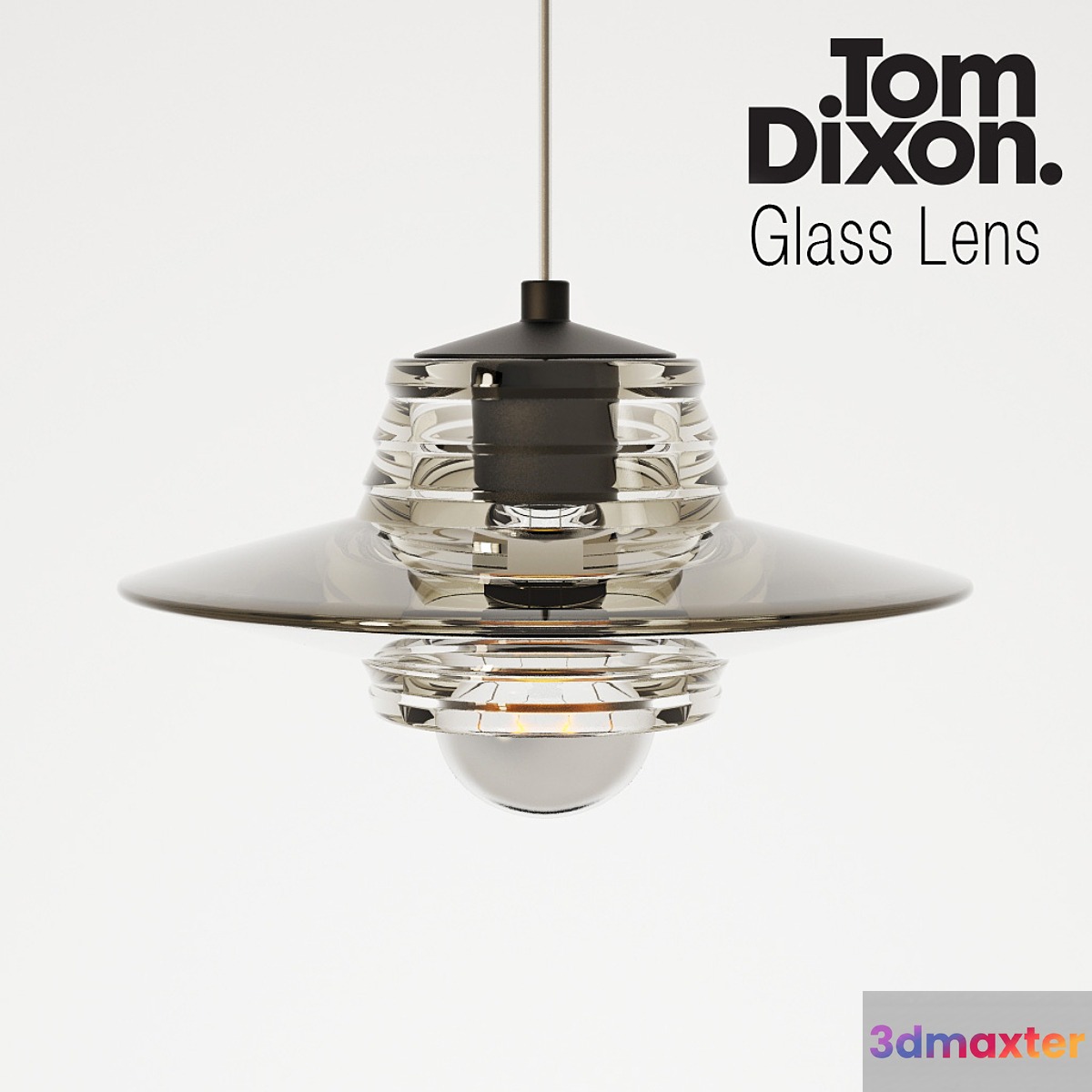 Tom Dixon Glass Lens 3D Max