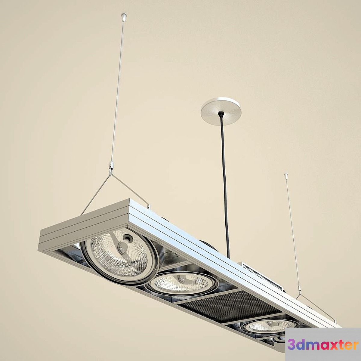 Hightech light 3D Max