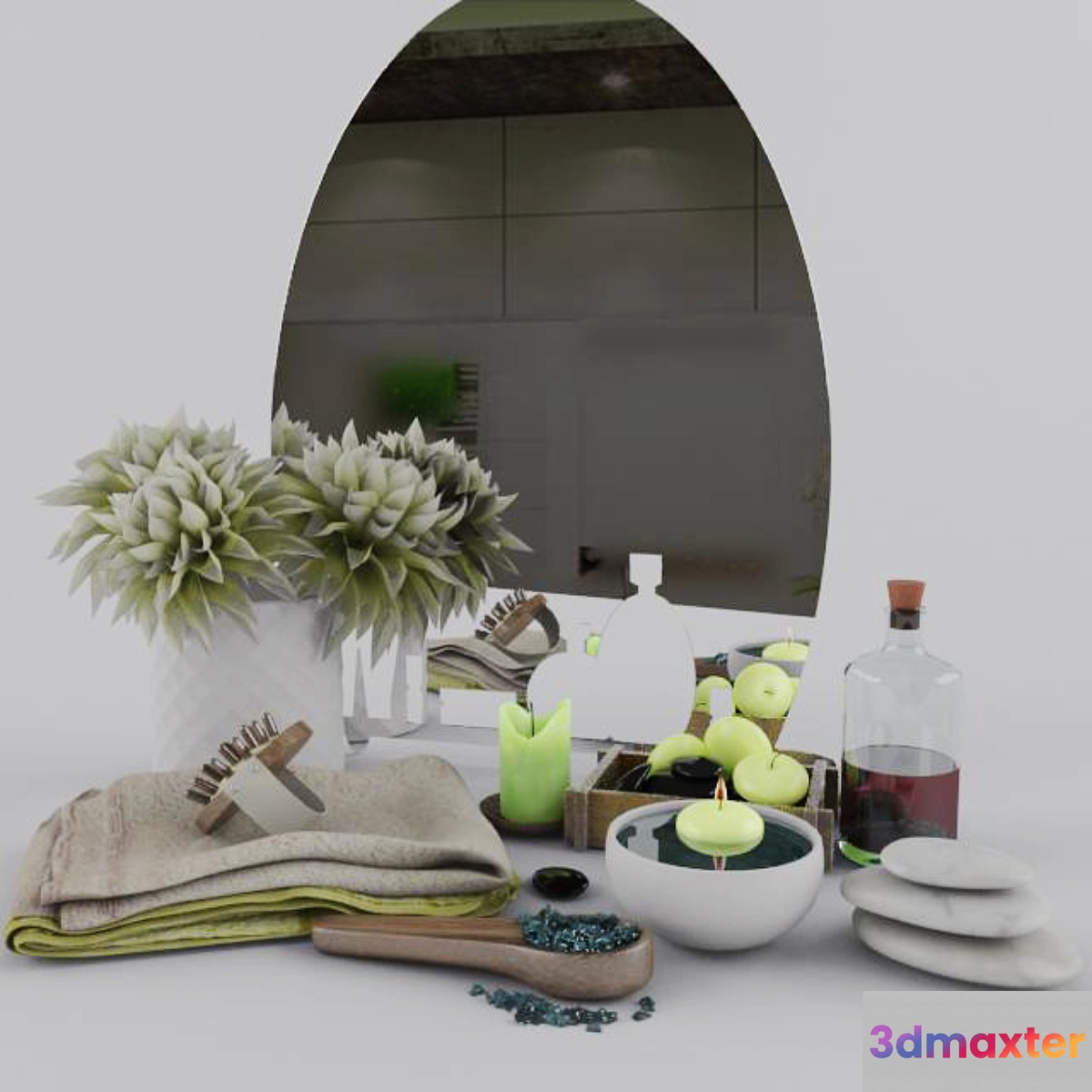 spa set - No.3 3D Max