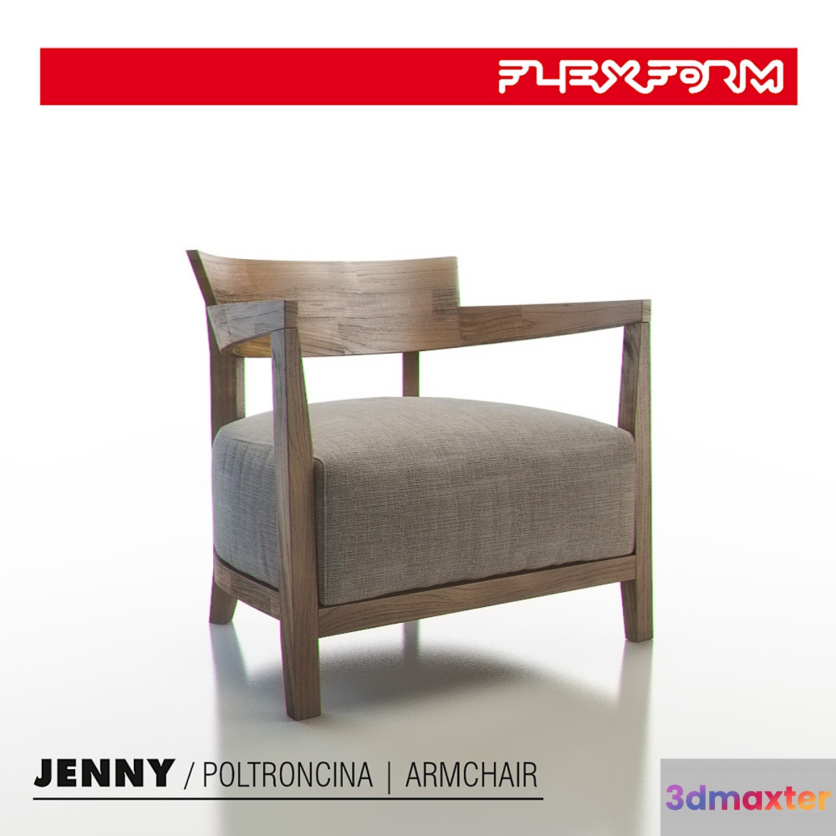 FLEXFORM - JENNY Armchair - No.2 3D Max