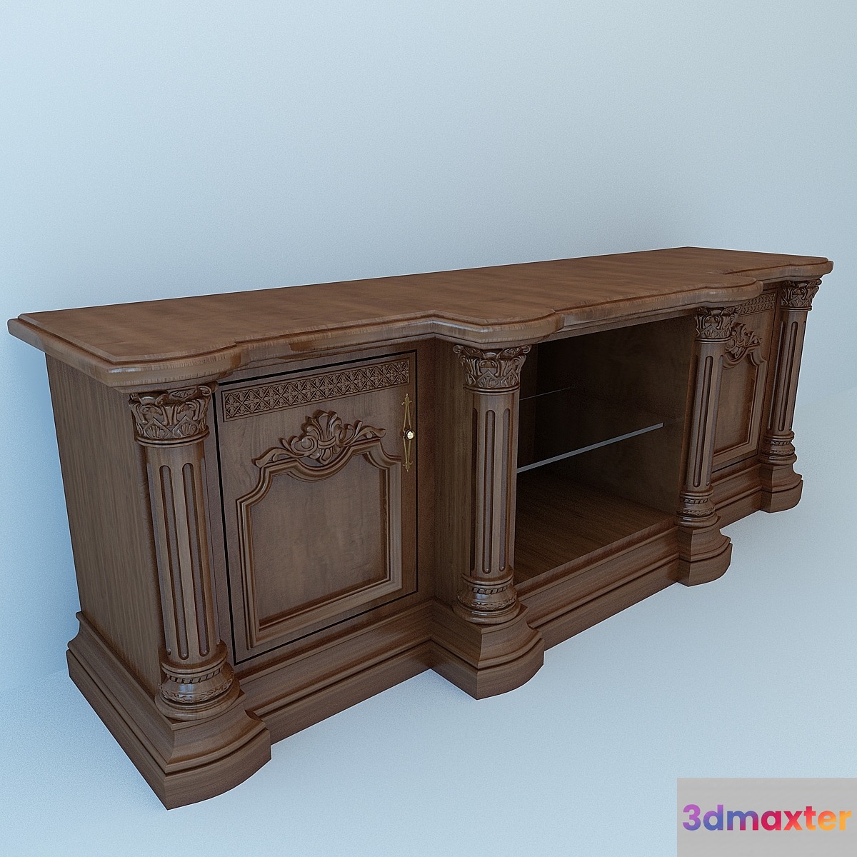 cabinet for TV 3D Max