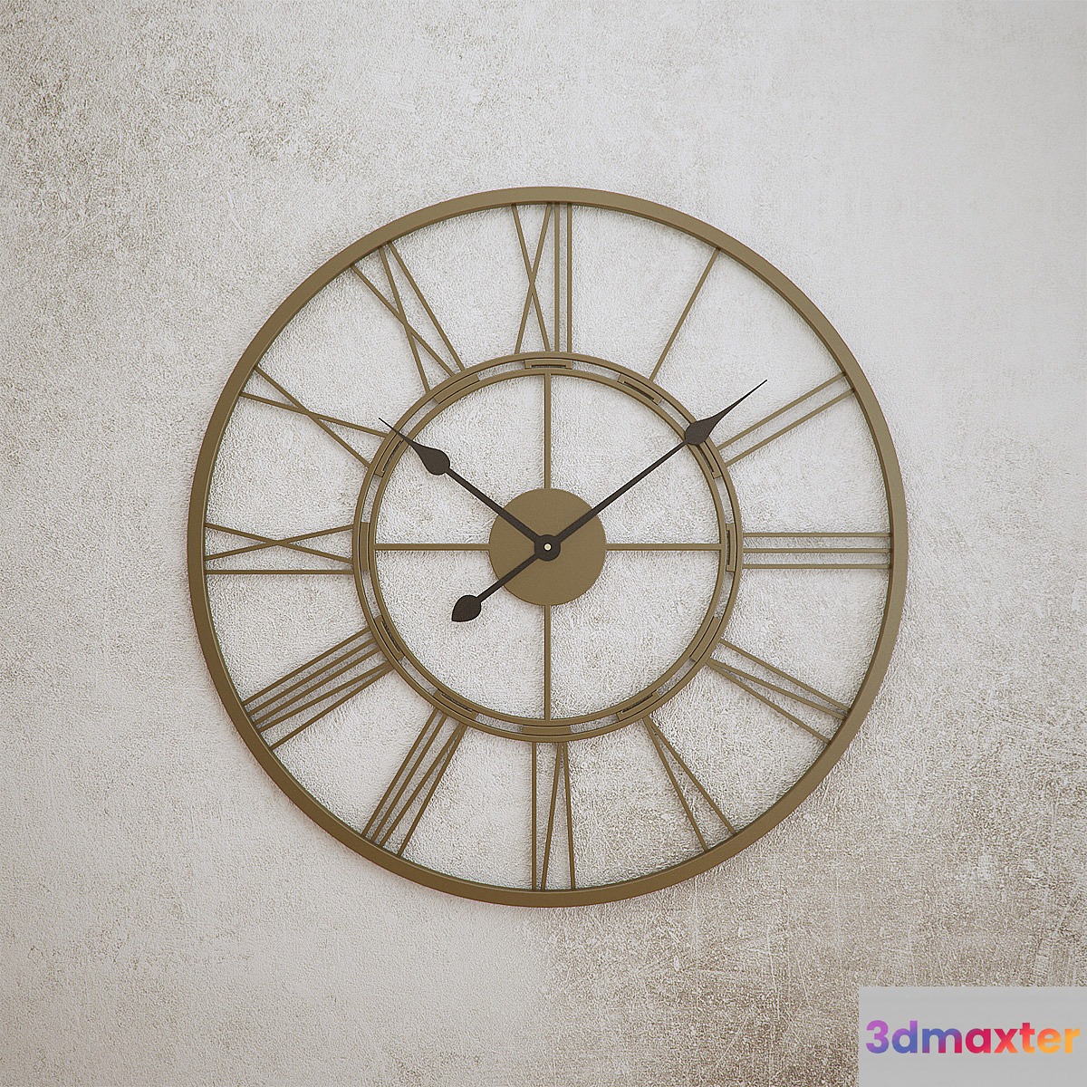 Wall Clock Metal Howard Miller 625-472 Stockton