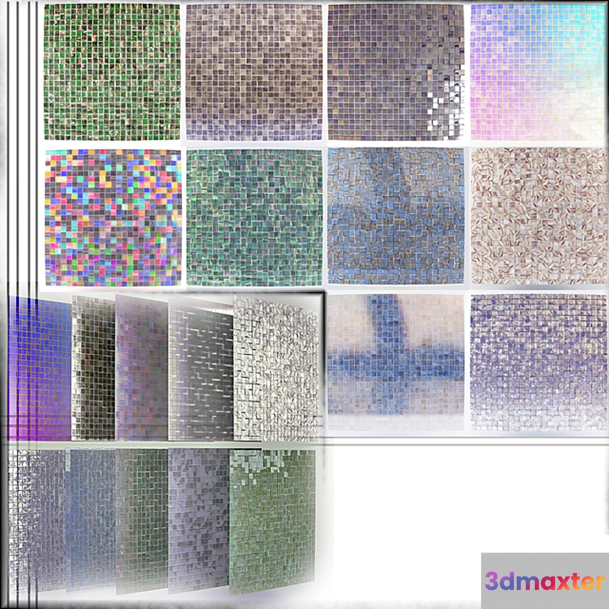 10 mosaic 25x25 matrix