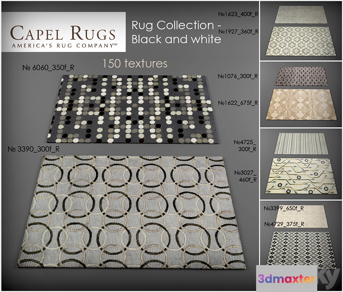 Capel Rugs 2 3D Max