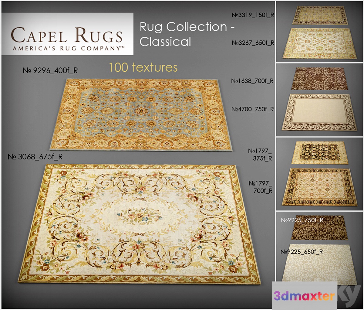 Capel Rugs 3 3D Max