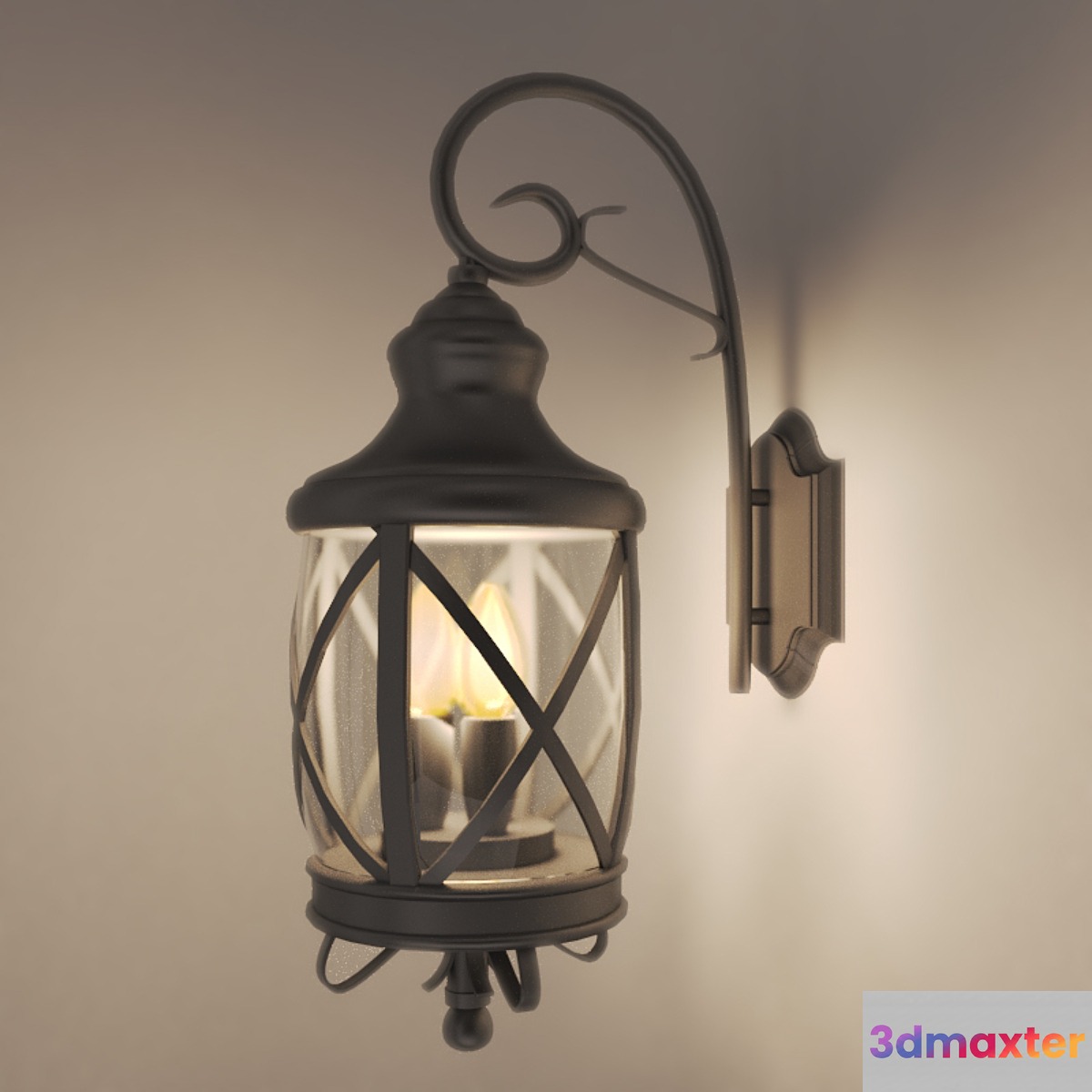 Outdoor wall lamp