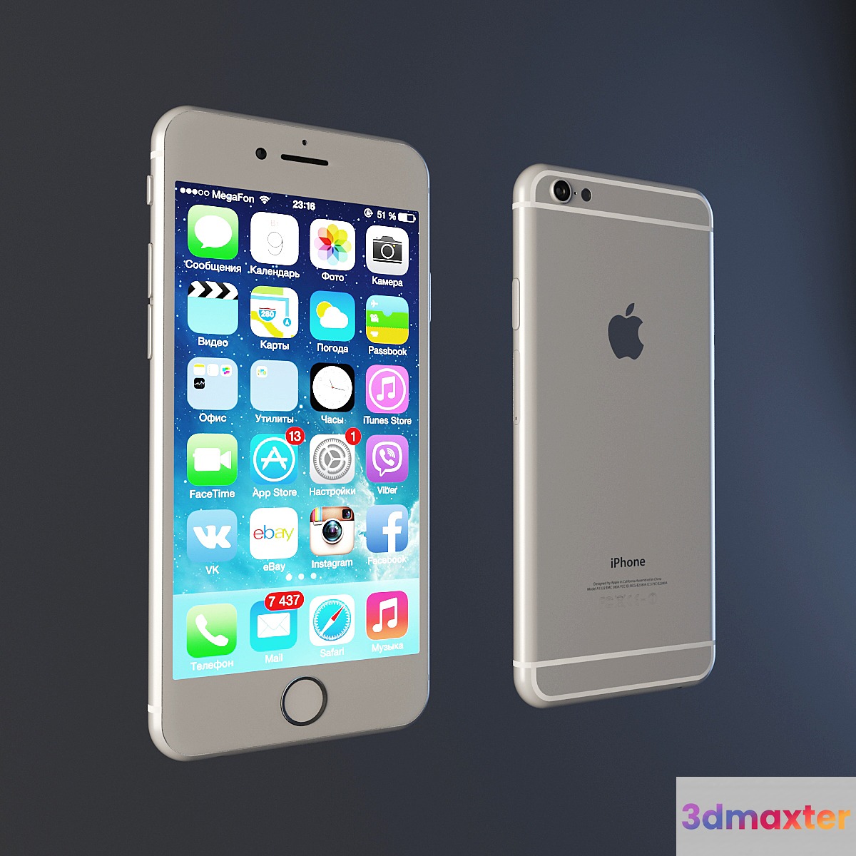 IPhone 6 3D Max