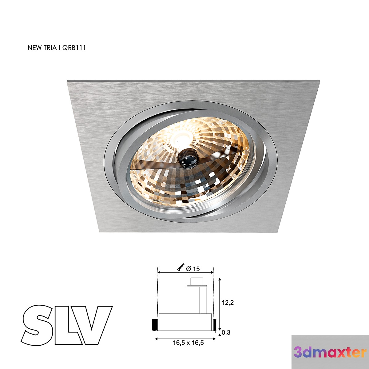 SLV 111371 NEW TRIA I QRB111 3D Max