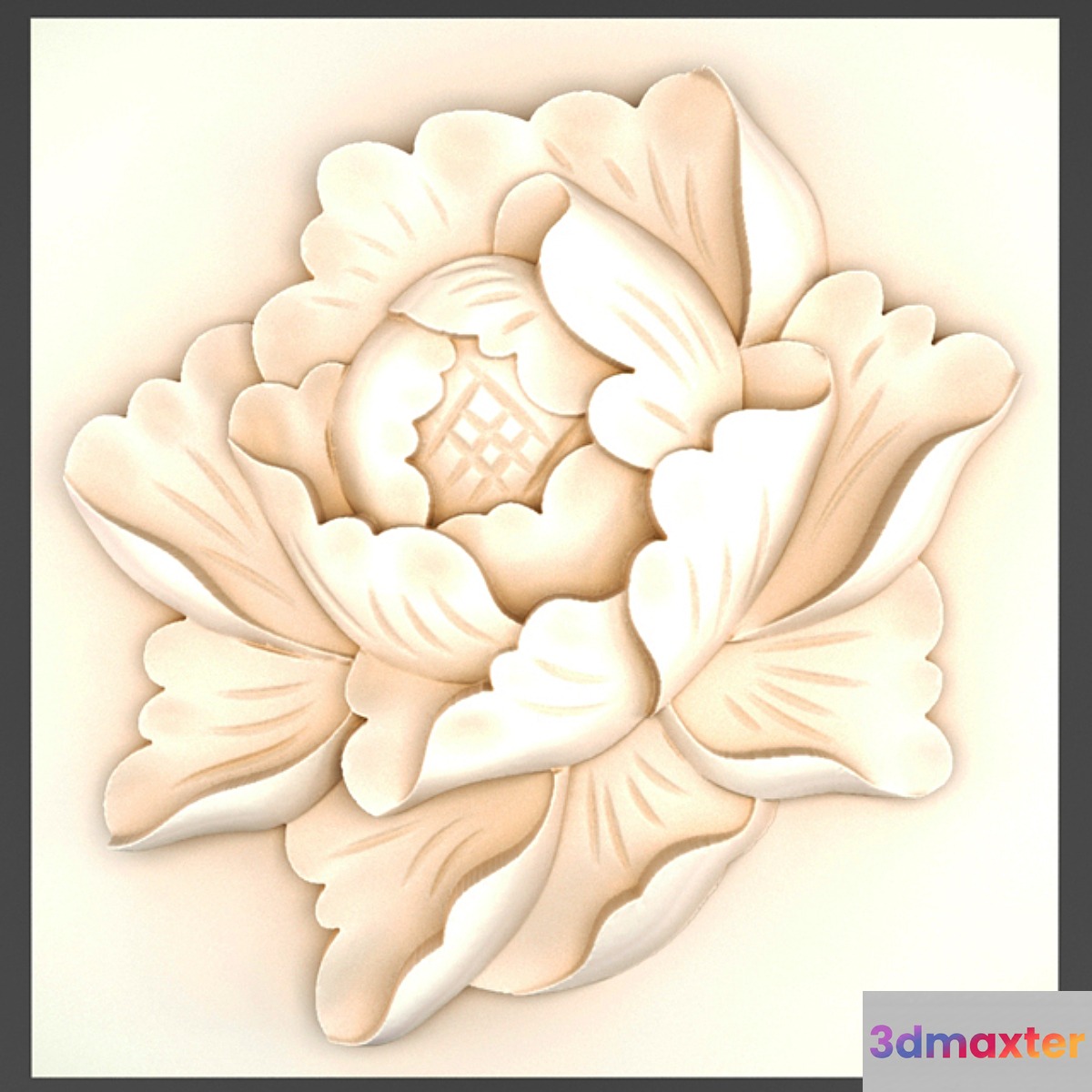 Flower bas 3D Max