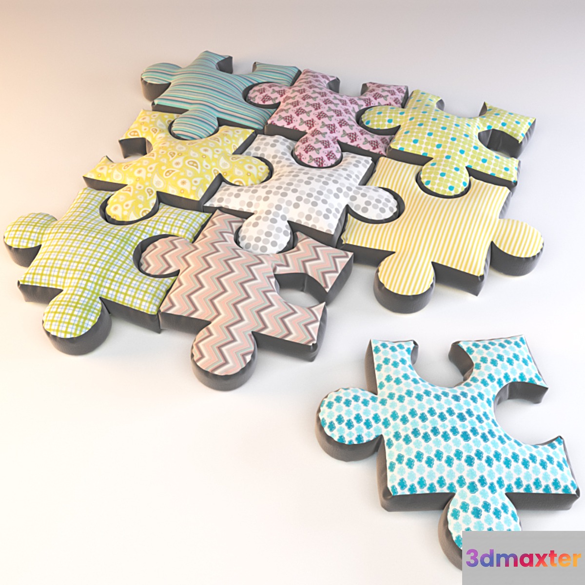 Carpet cushion puzzles