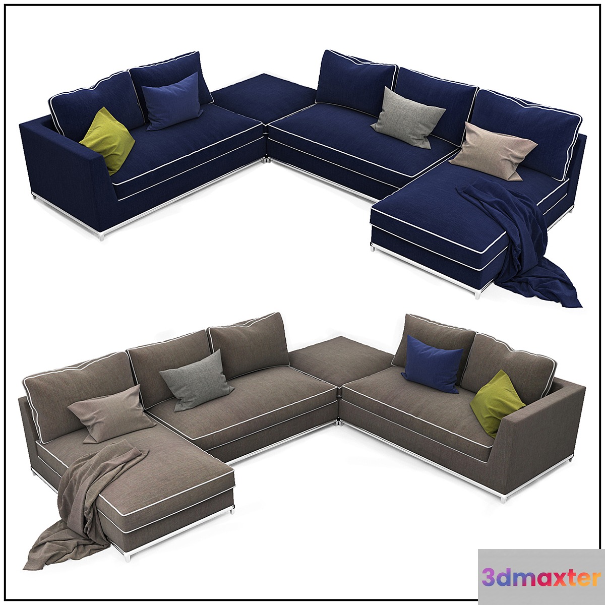Sofa collection 08 3D Max
