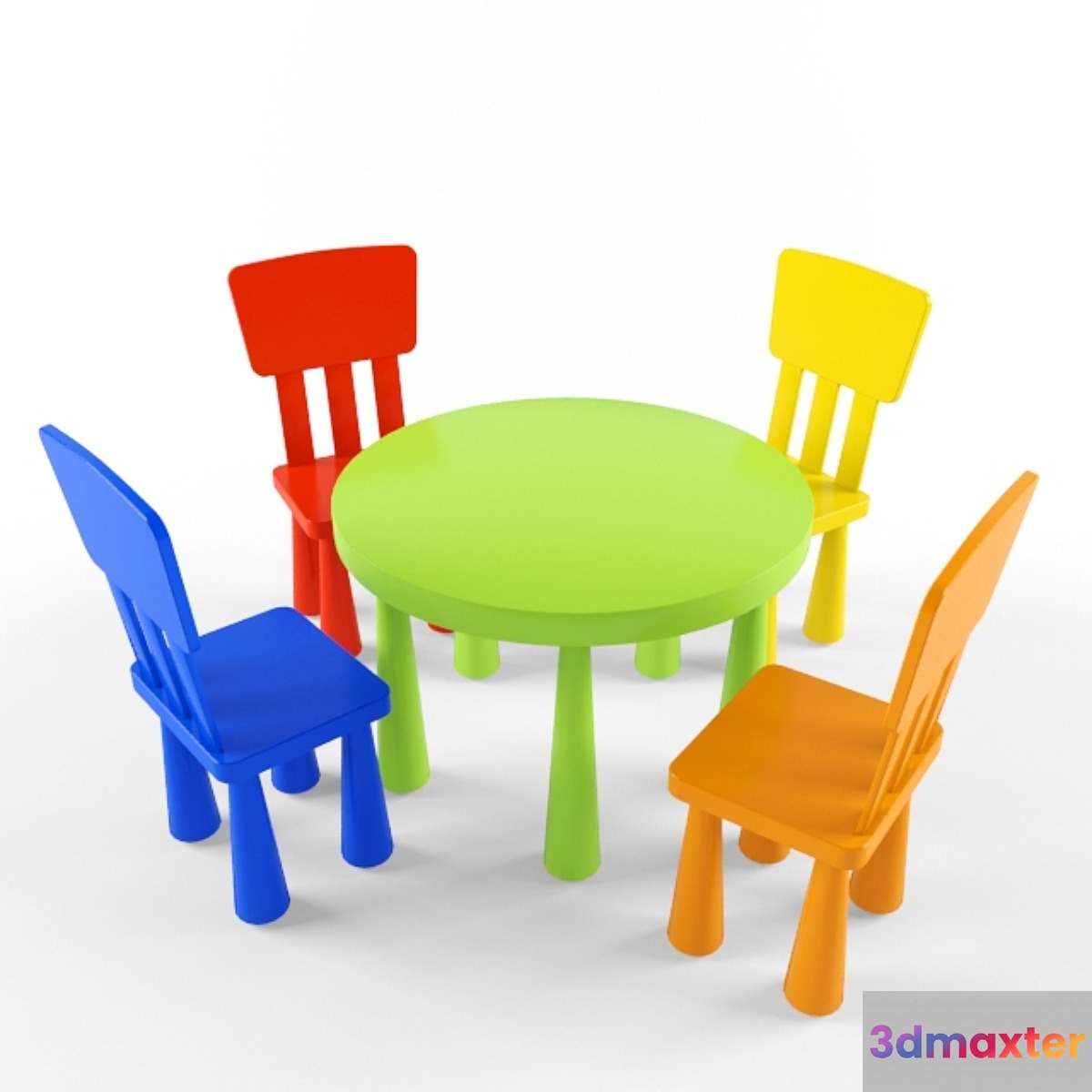 Highchairs and table IKEA