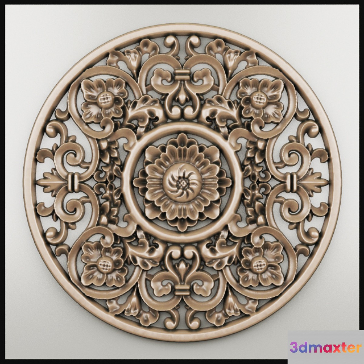 Fretwork - No.2 3D Max