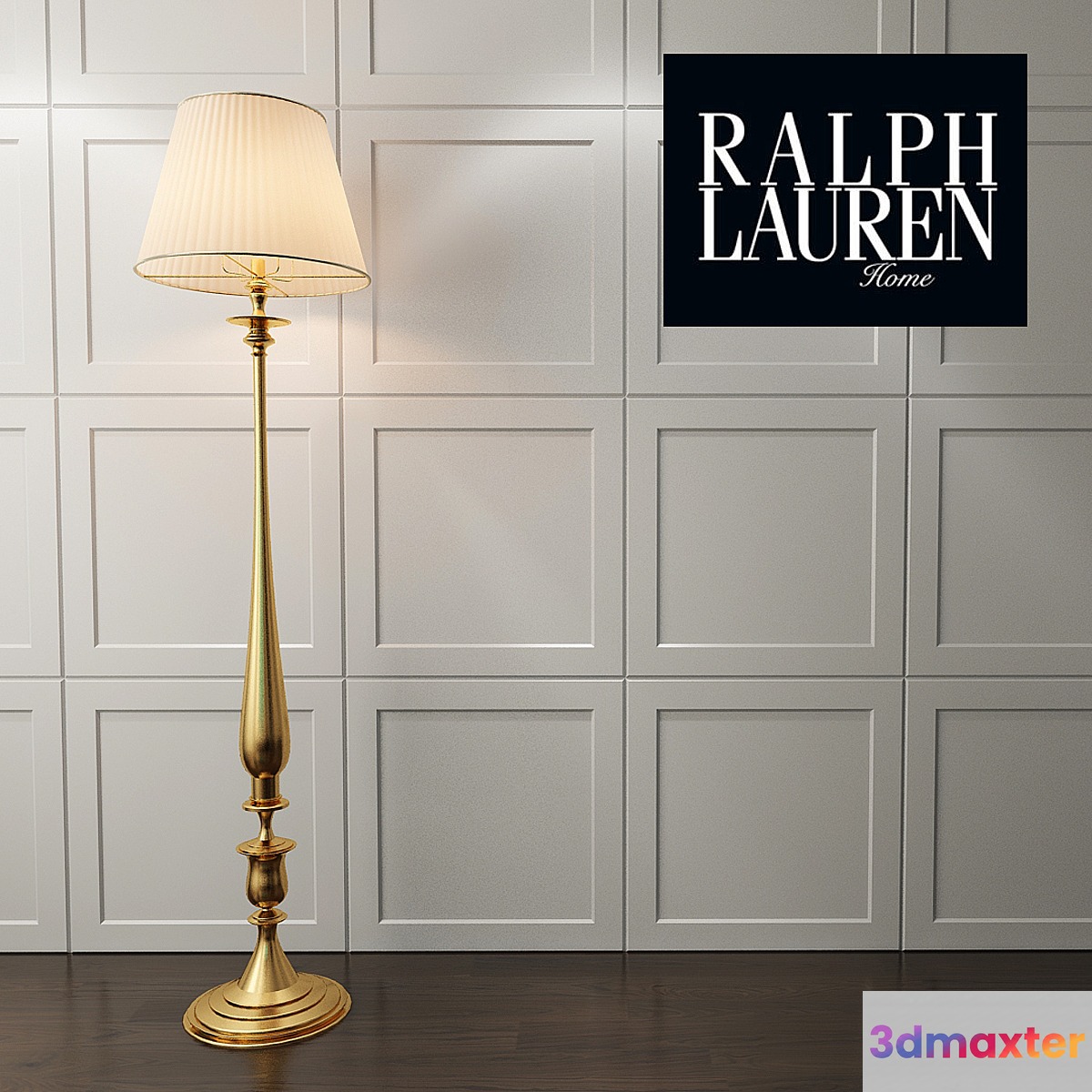 lamp RALPH LAUREN DARIEN FLOOR LAMP 3D Max