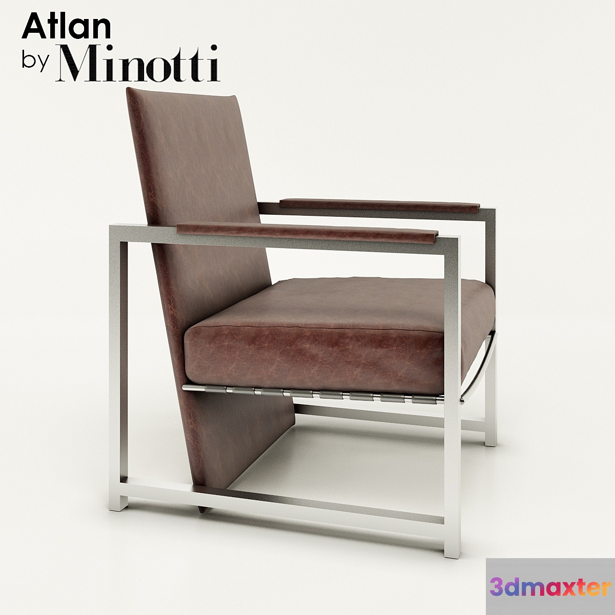 Minotti_Atlan Armchair 3D Max