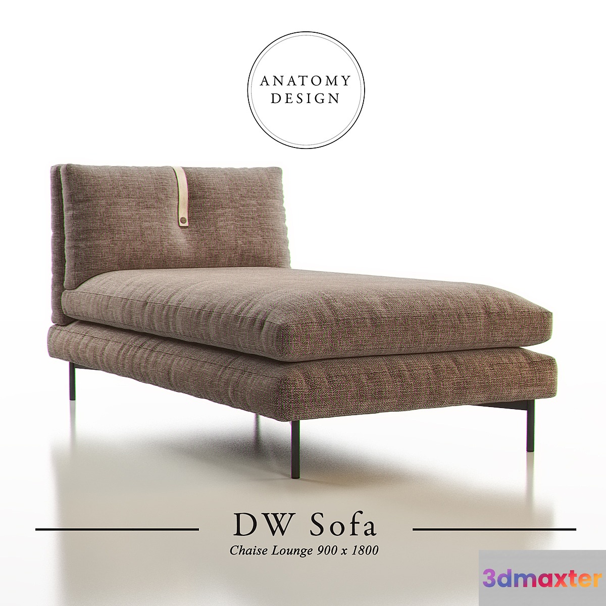 Anatomy Design - DW Sofa Chaise Lounge - No.2 3D Max