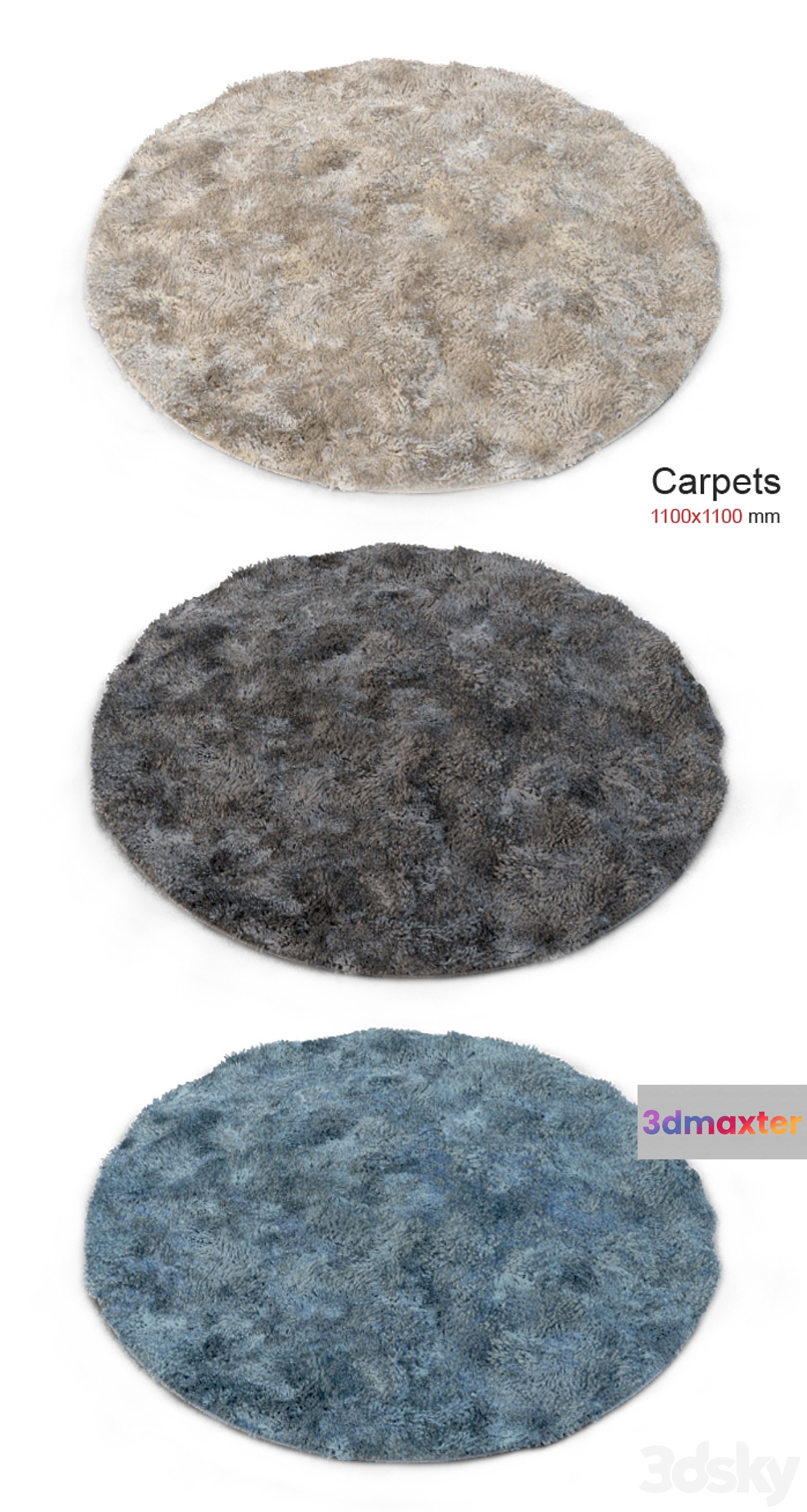 Carpet with long pile 3 - No.2