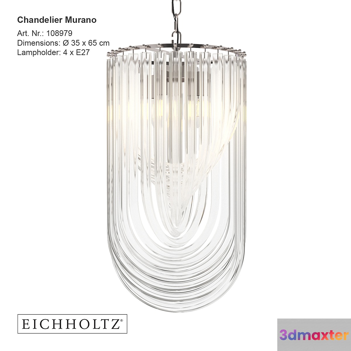 Eichholtz _ Chandelier Murano