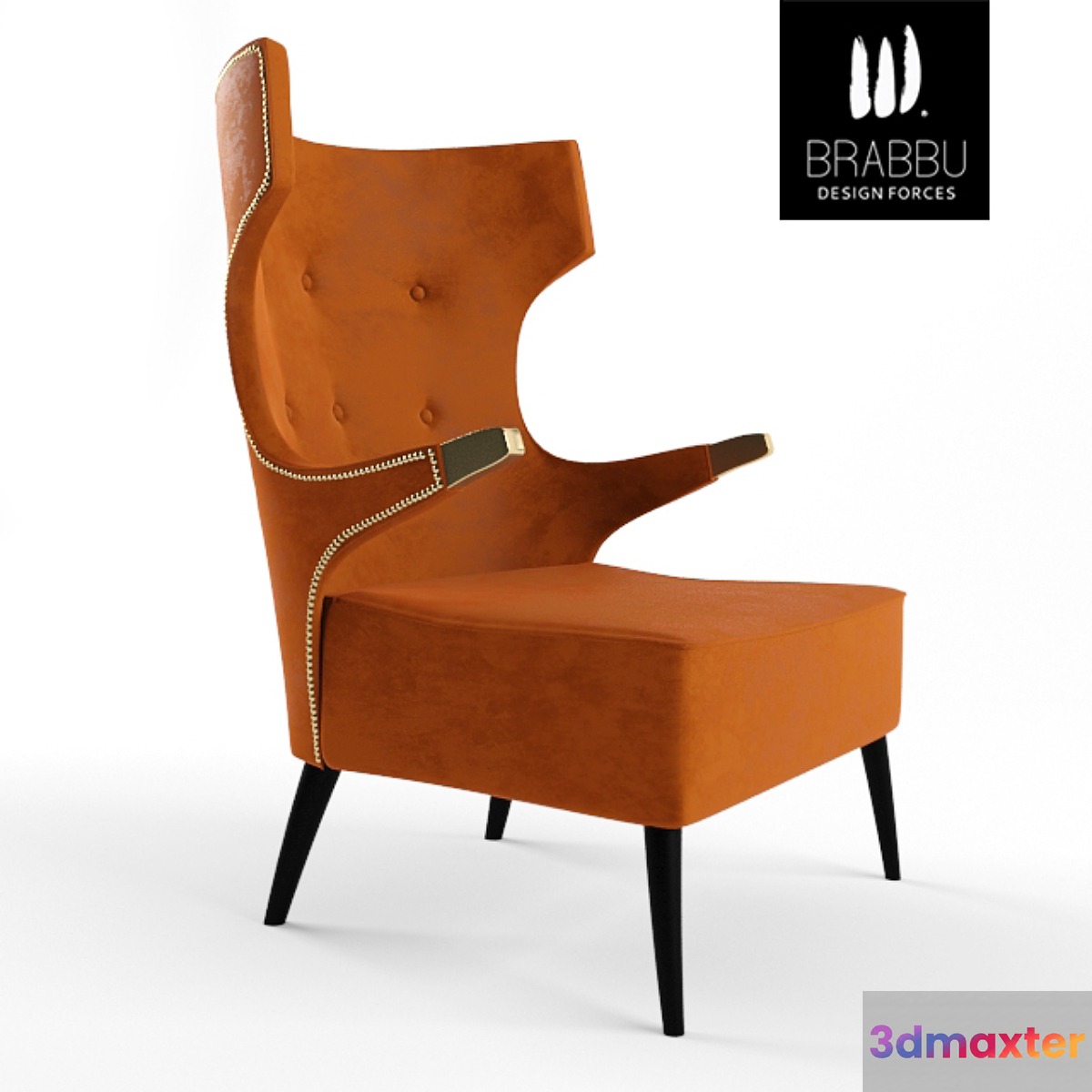 BRABBU | SIKA ARMCHAIR 3D Max