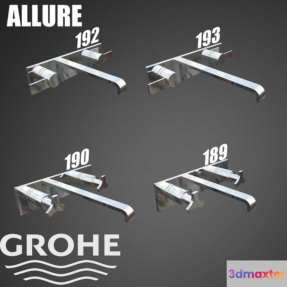 Grohe_allure 3D Max