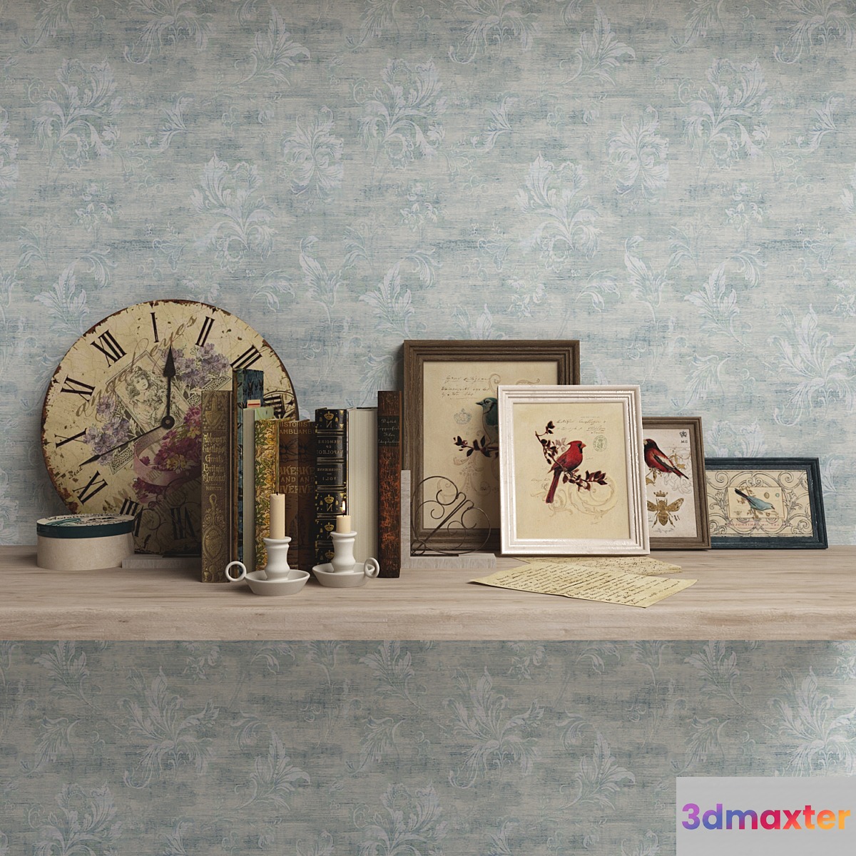 Decorative set - No.48 3D Max