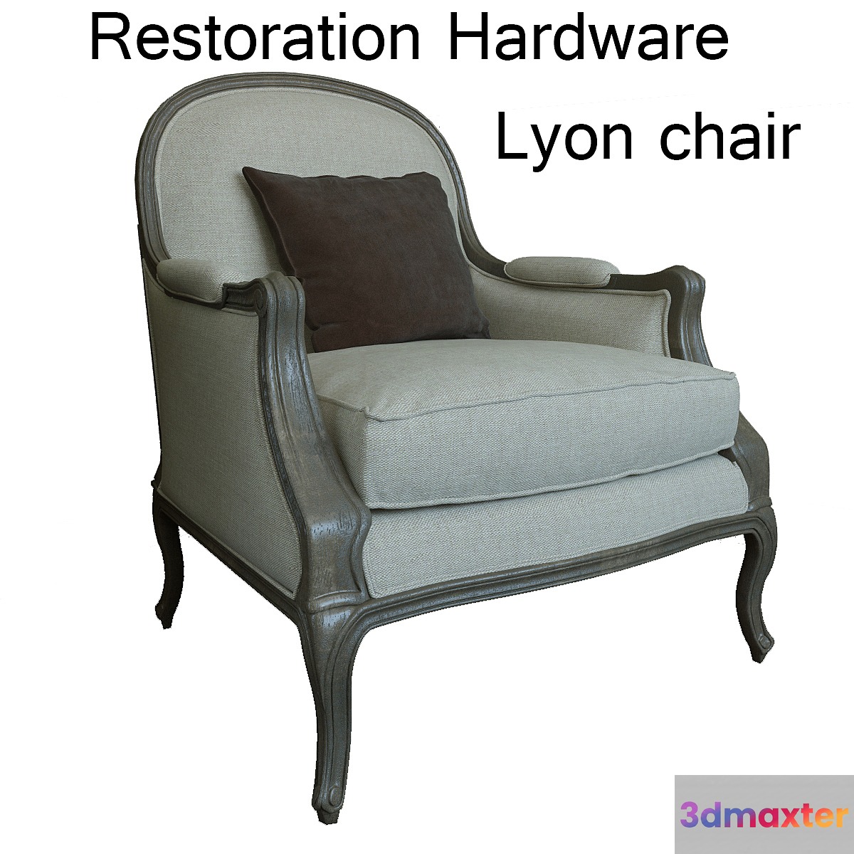 Restoration Hardware Lyon Chair 3D Max