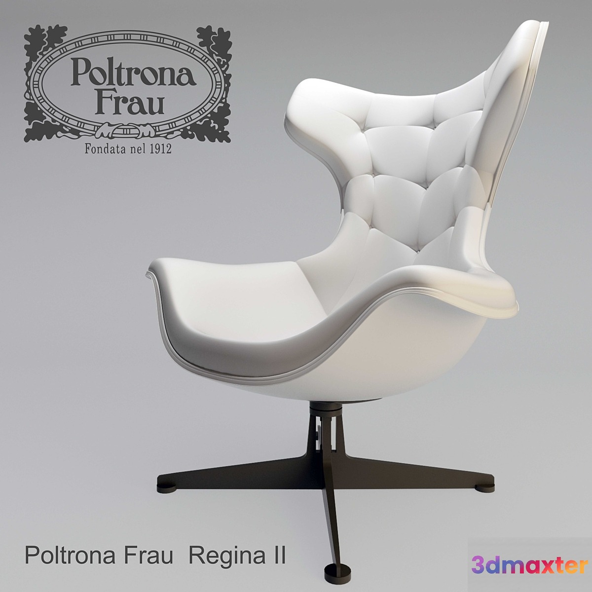 Kreslo Poltrona Frau Regina II 3D Max