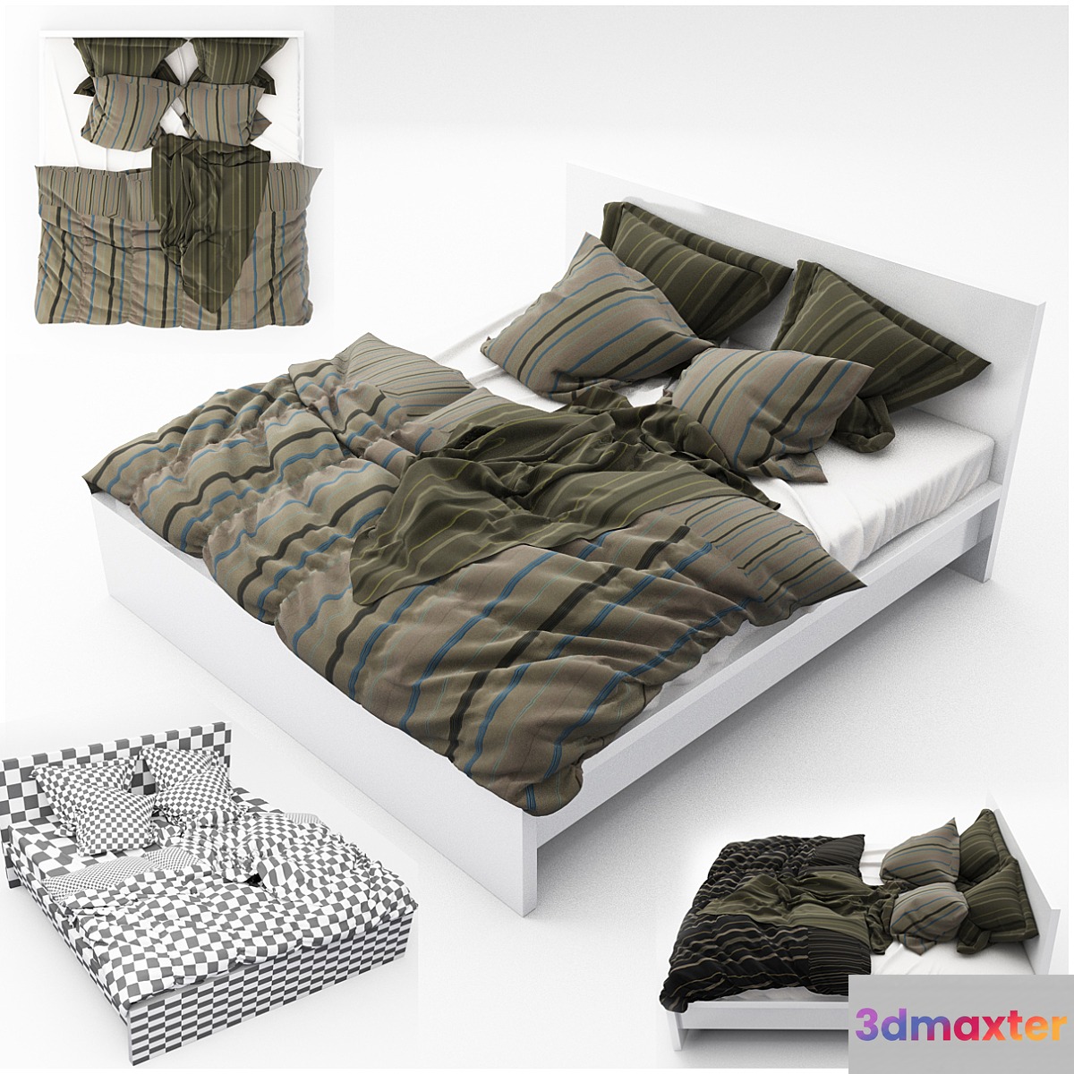 Bed 06 3D Max
