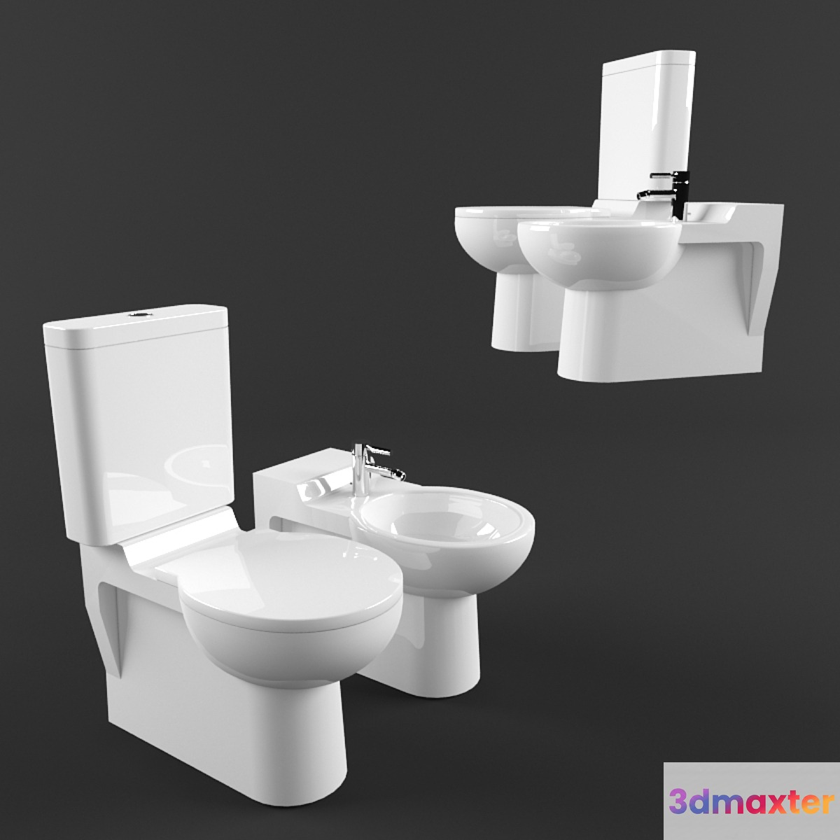 Toilet and bidet Duravit - Foster