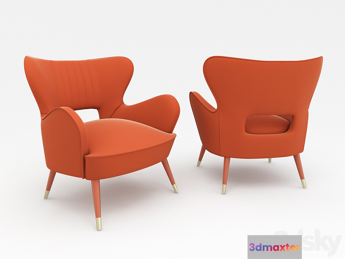 Babe Armchair by Munna 3D Max