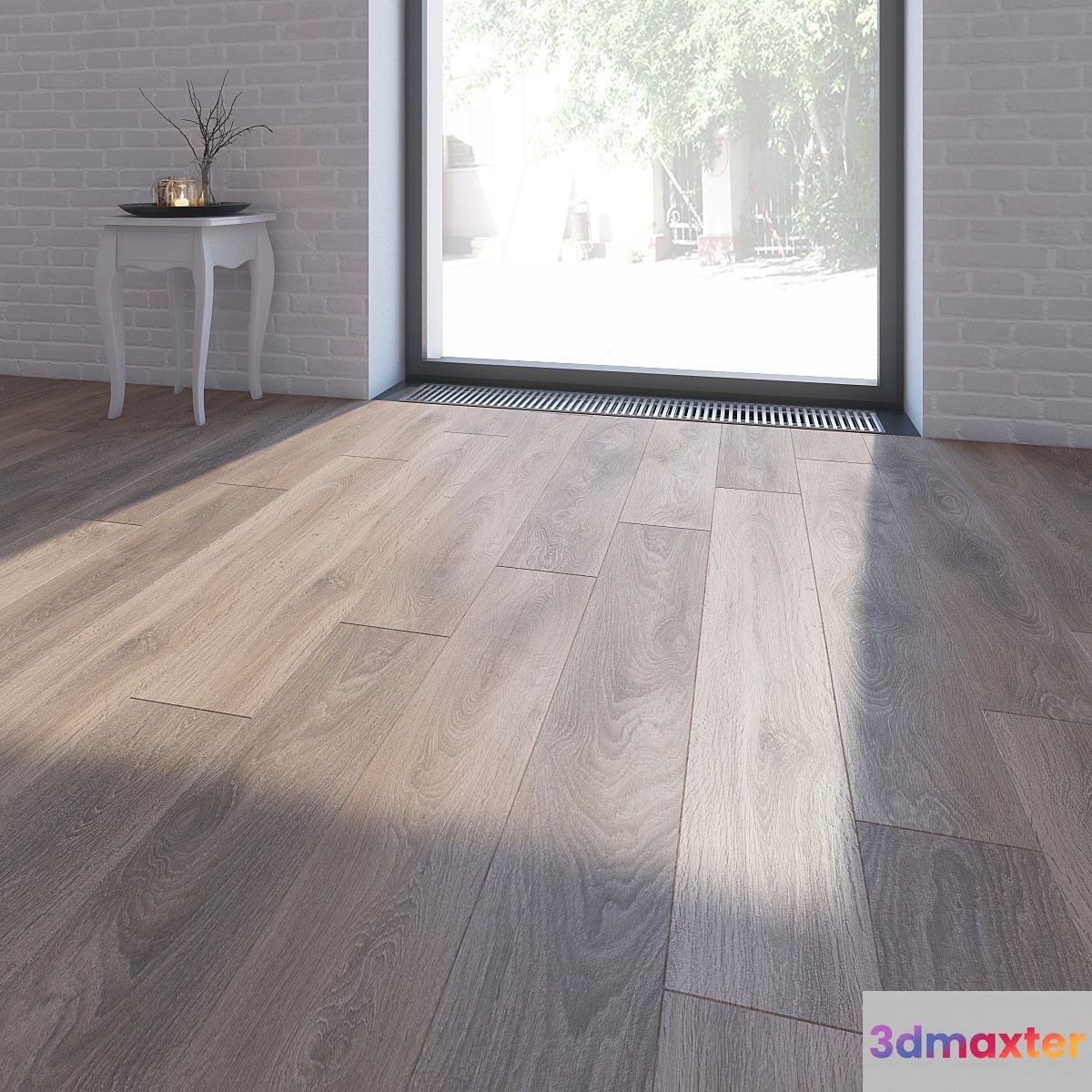 Parquet 2x types of Kronospan Palace Oak and Oak Spreewald - No.3