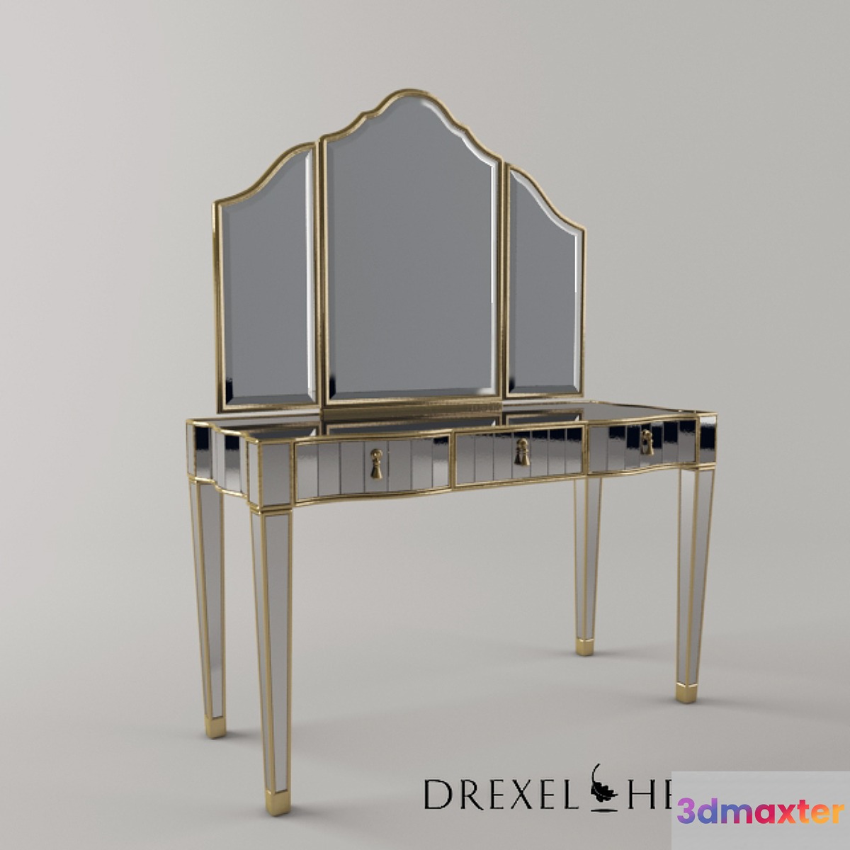 Dressing table 3D Max