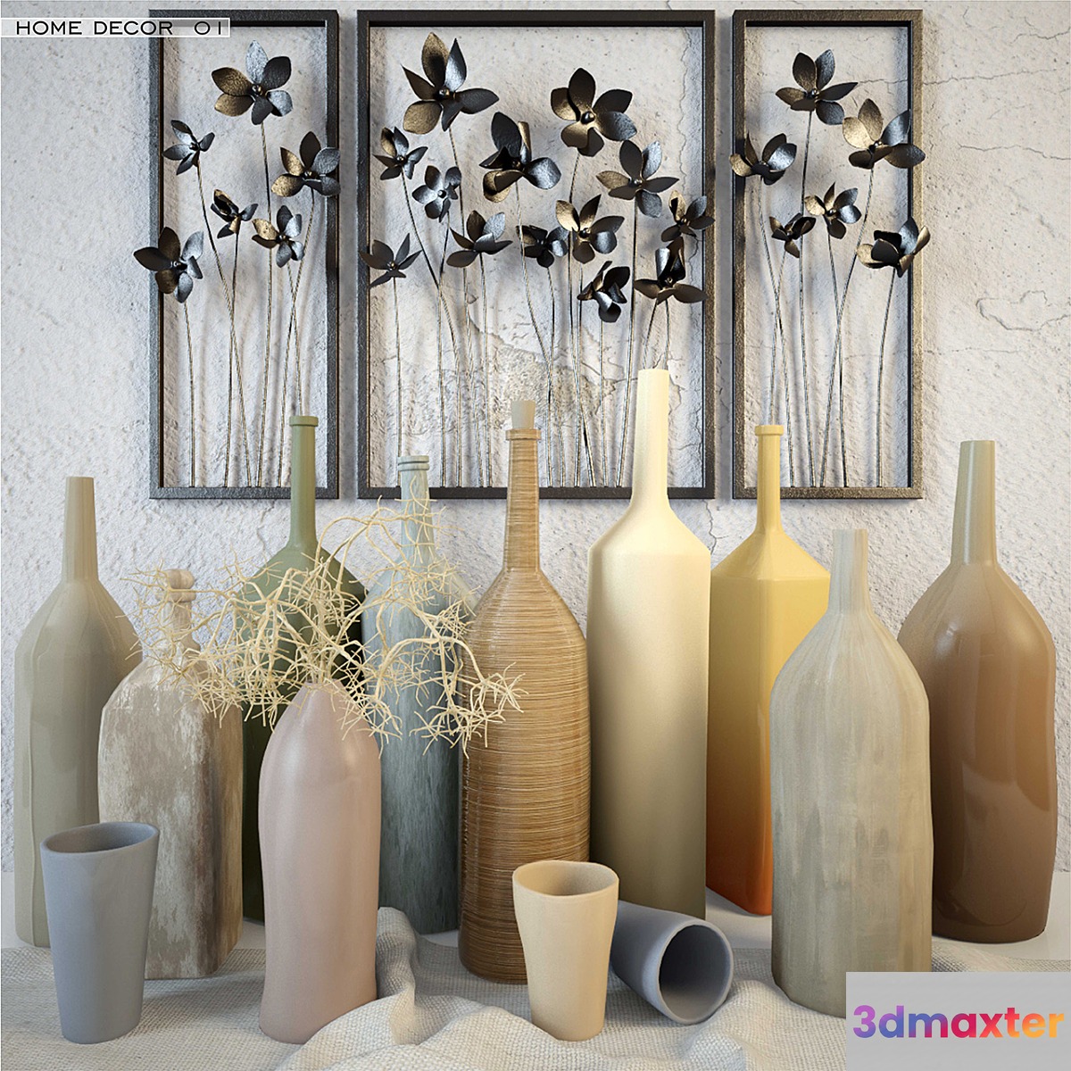 Home Decor - 01 3D Max
