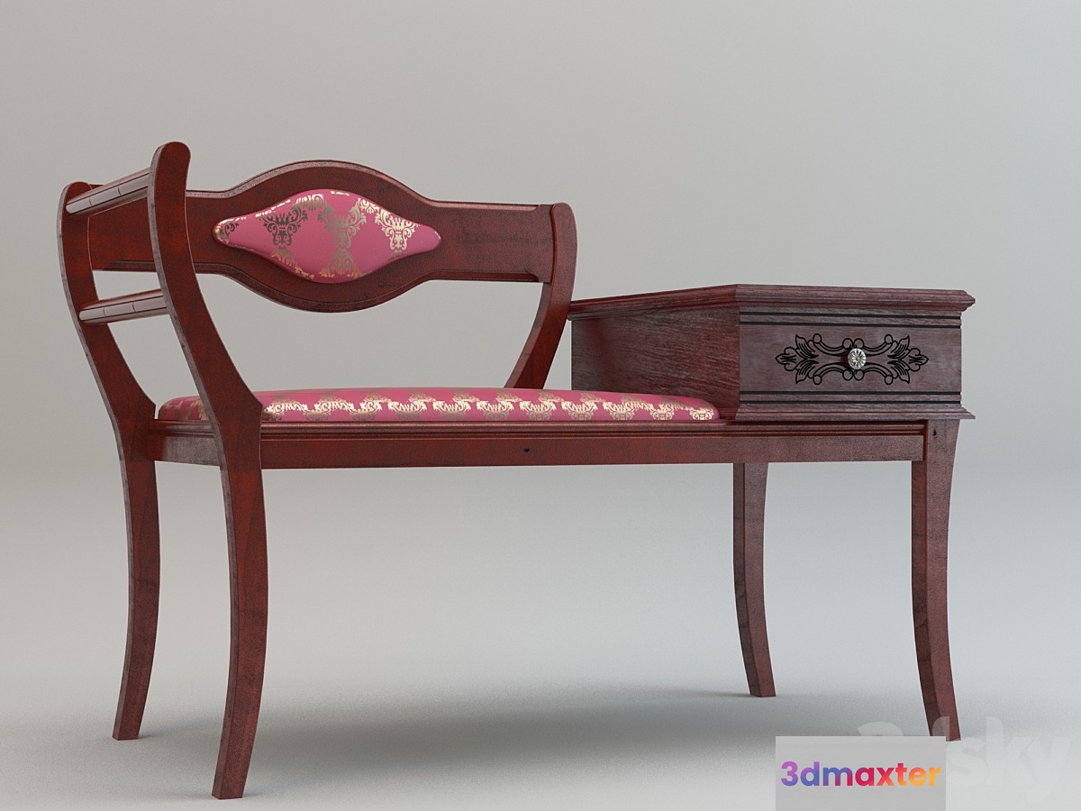Bench Zzibo mobili 3D Max