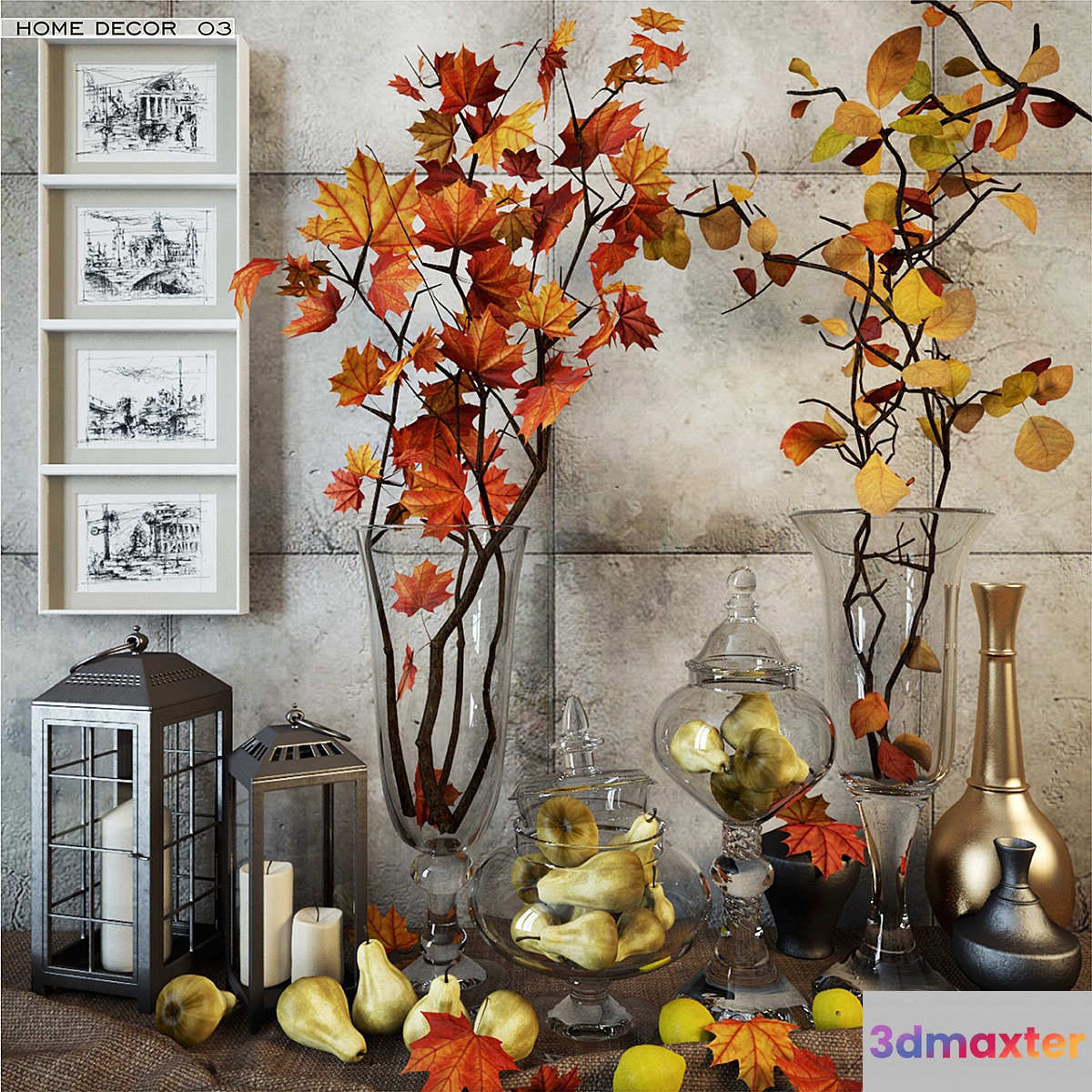Home Decor - 03 3D Max