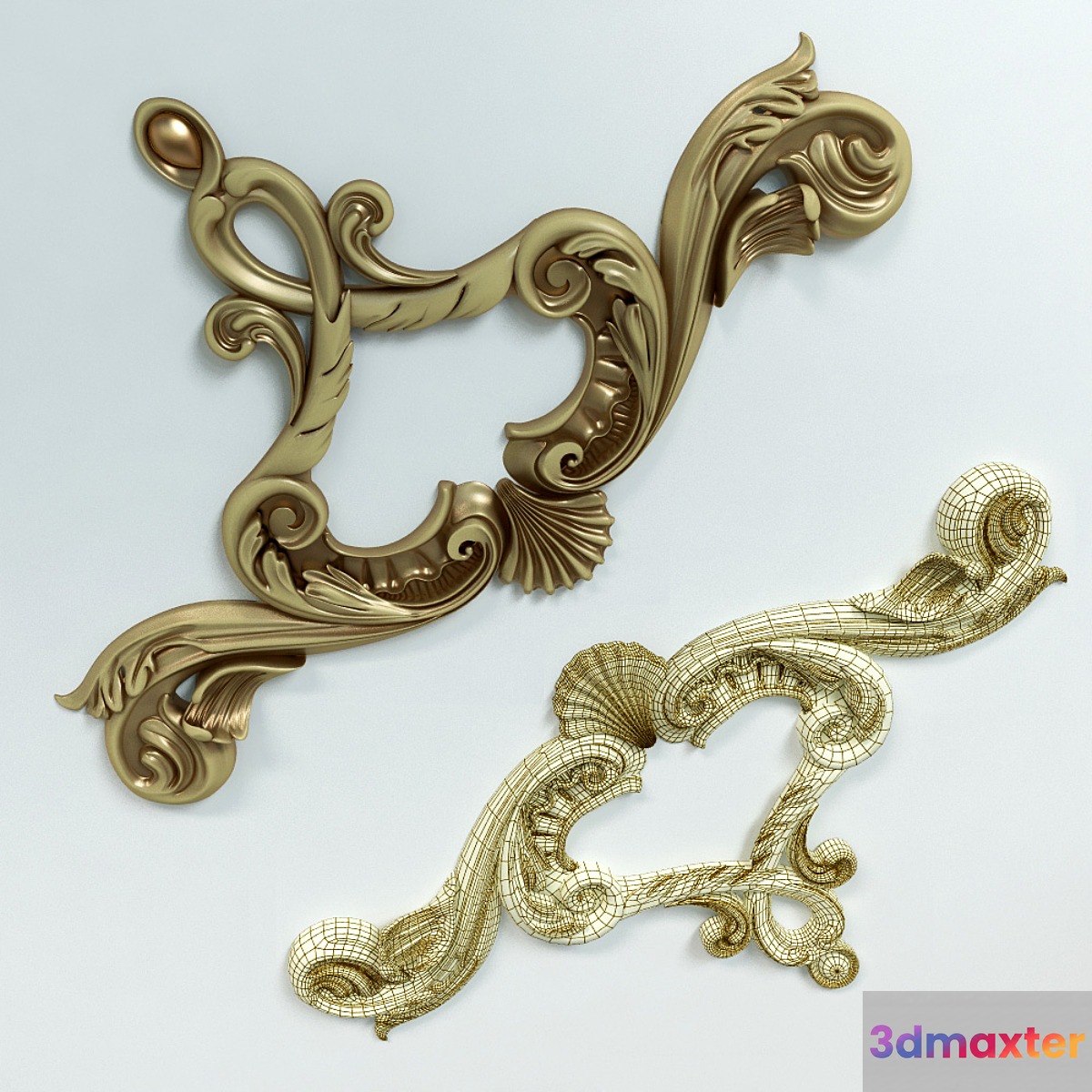 Decor Baroque 3D Max