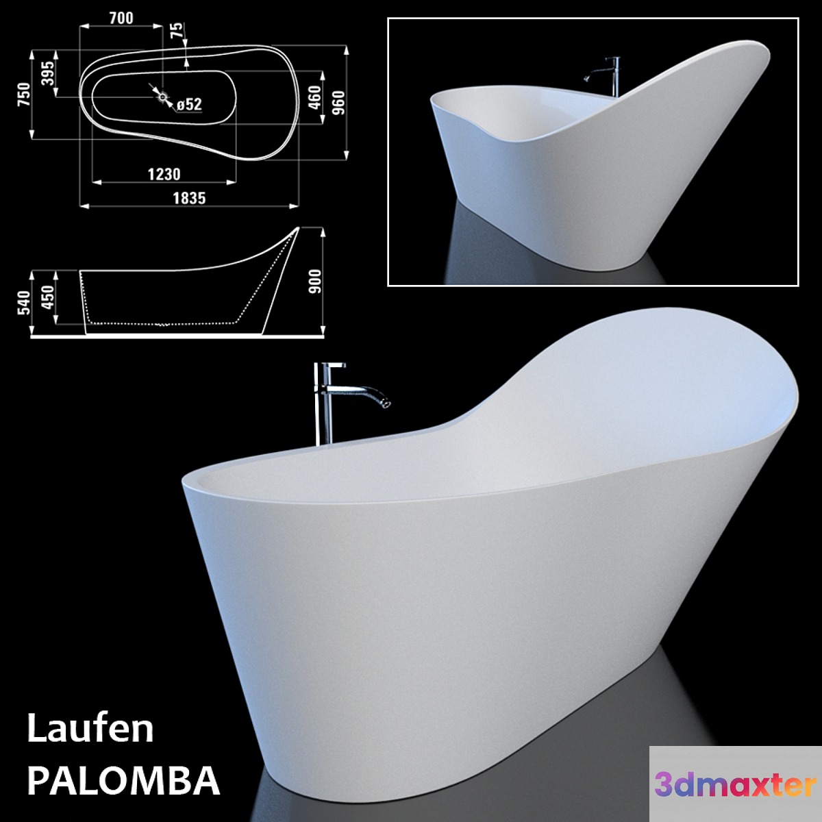 Laufen Palomba - No.2 3D Max