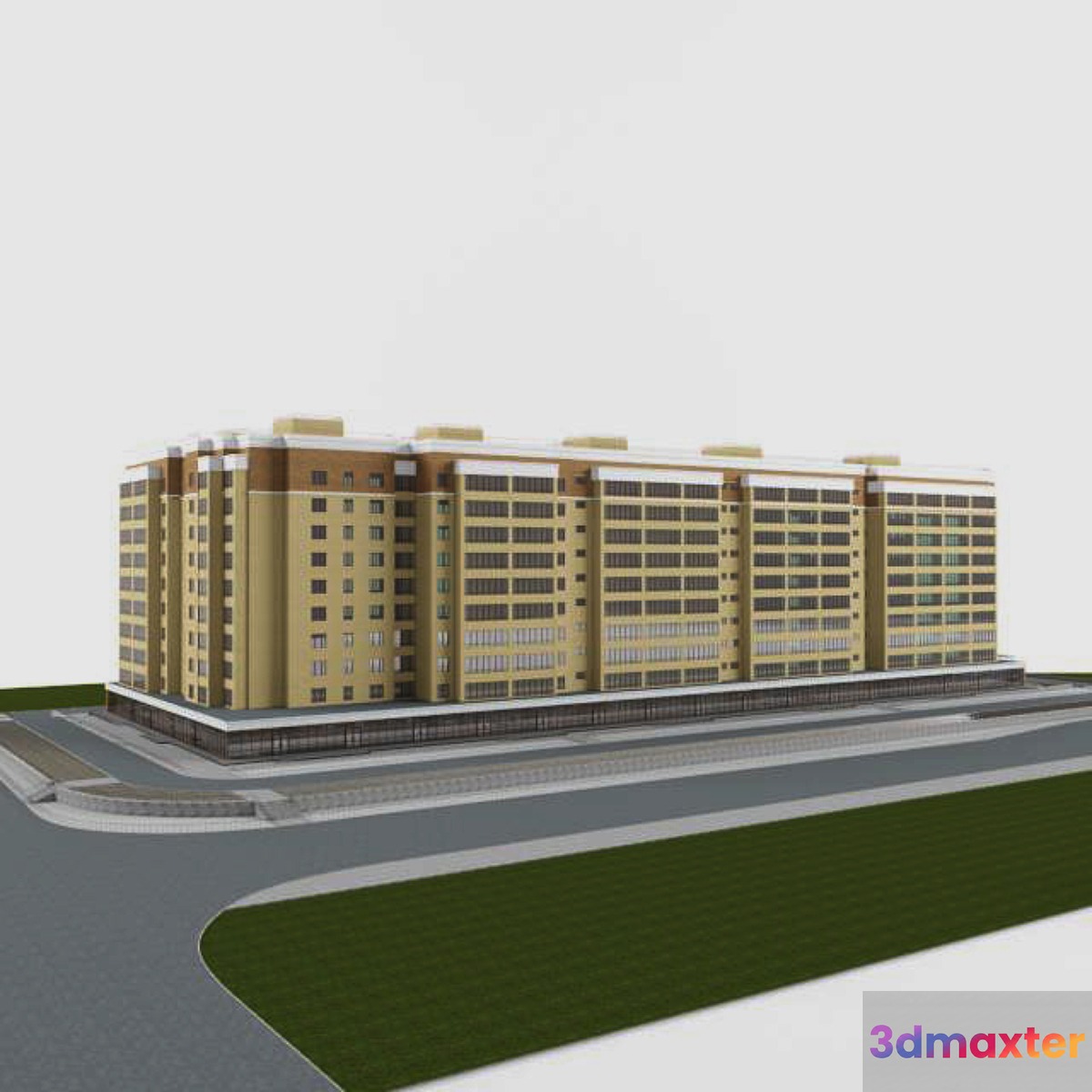 Residential ten-storey house