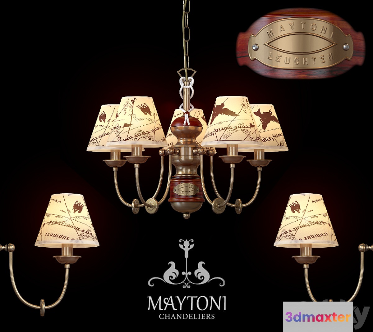 Chandelier Maytoni ARM625-05