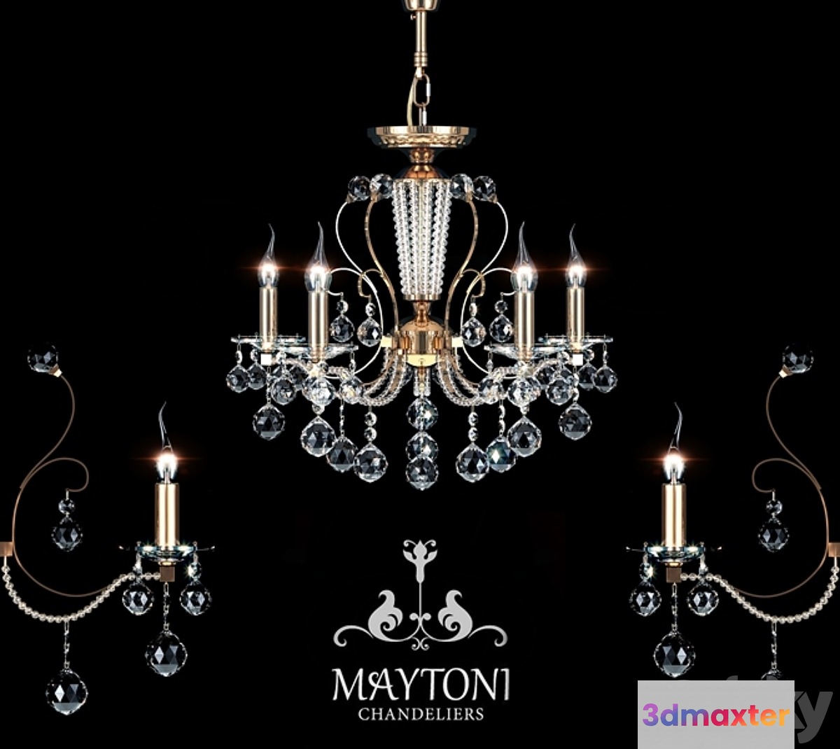 Chandelier Maytoni DIA130-05-G