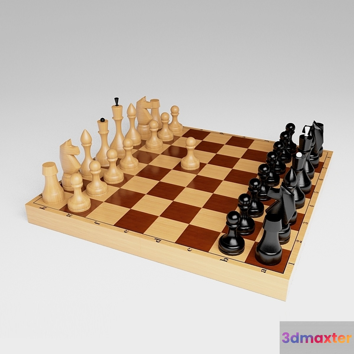 Chess - No.4 3D Max