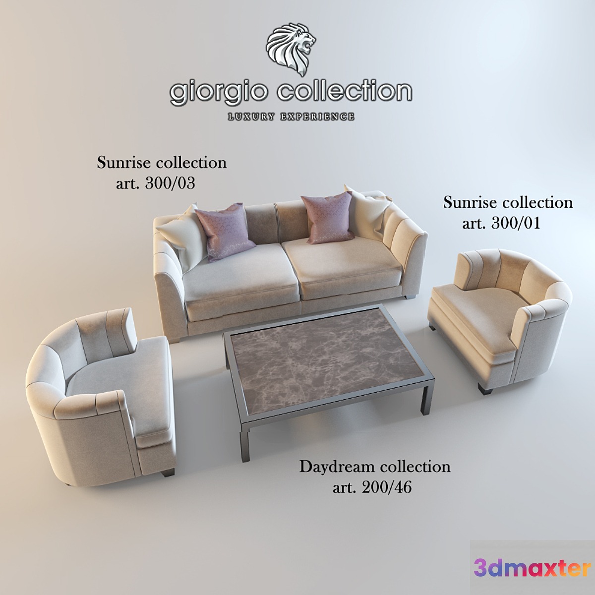 Giorgio Collection Sunrise & Daydream 3D Max
