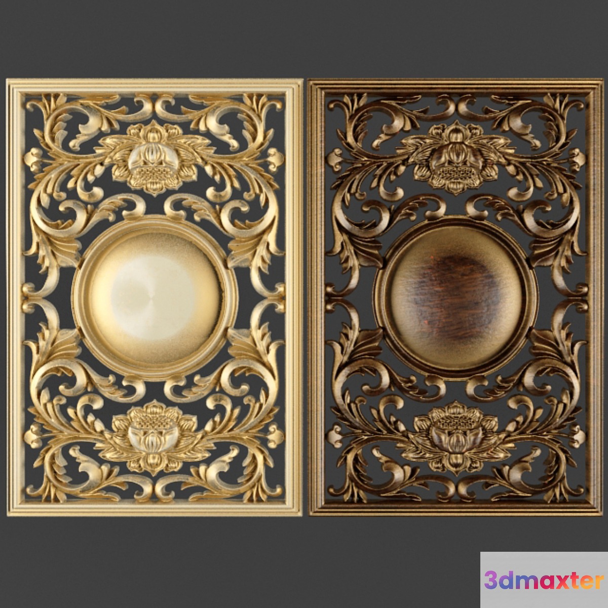 Stucco ceiling. - No.4 3D Max