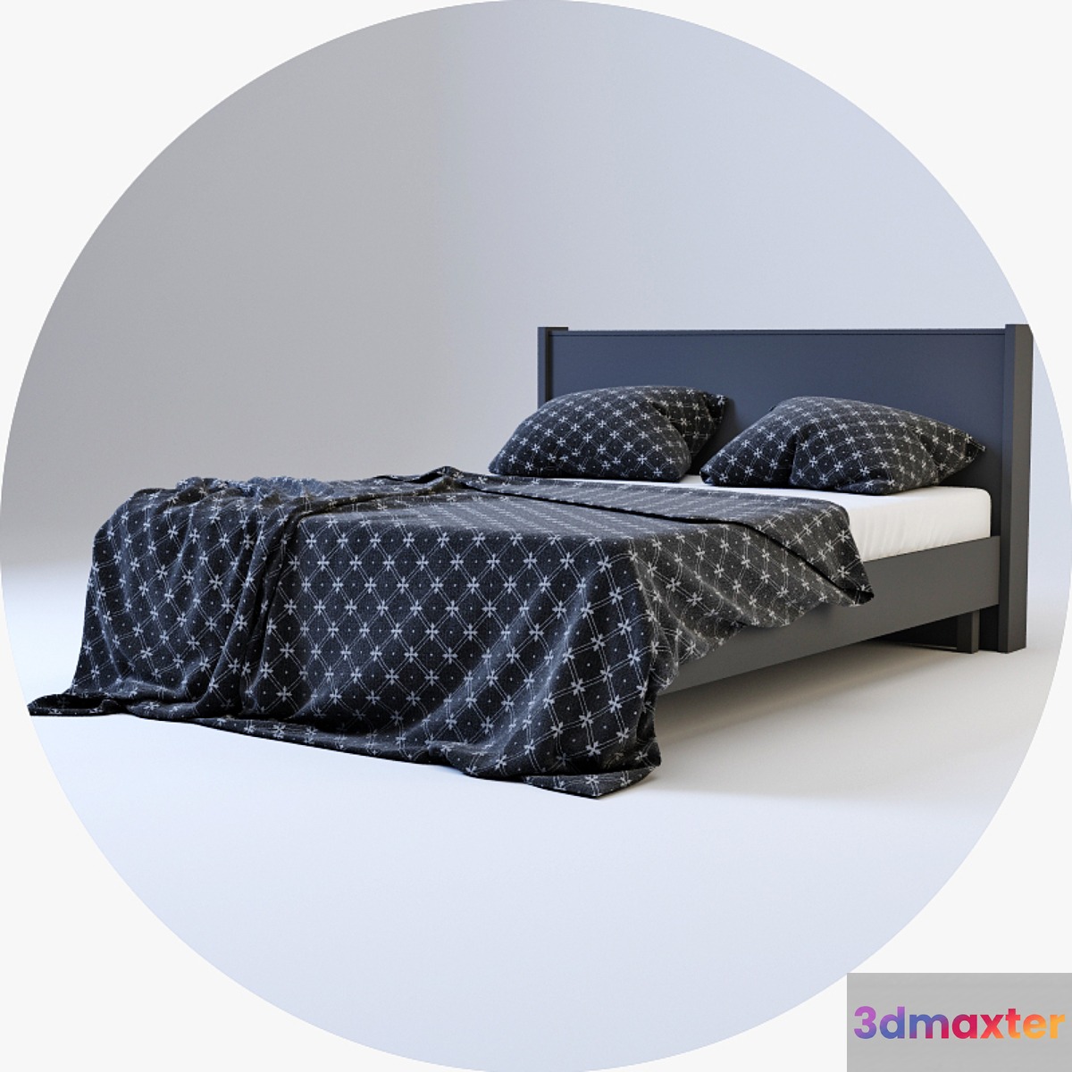 BedCloth bed 3D Max