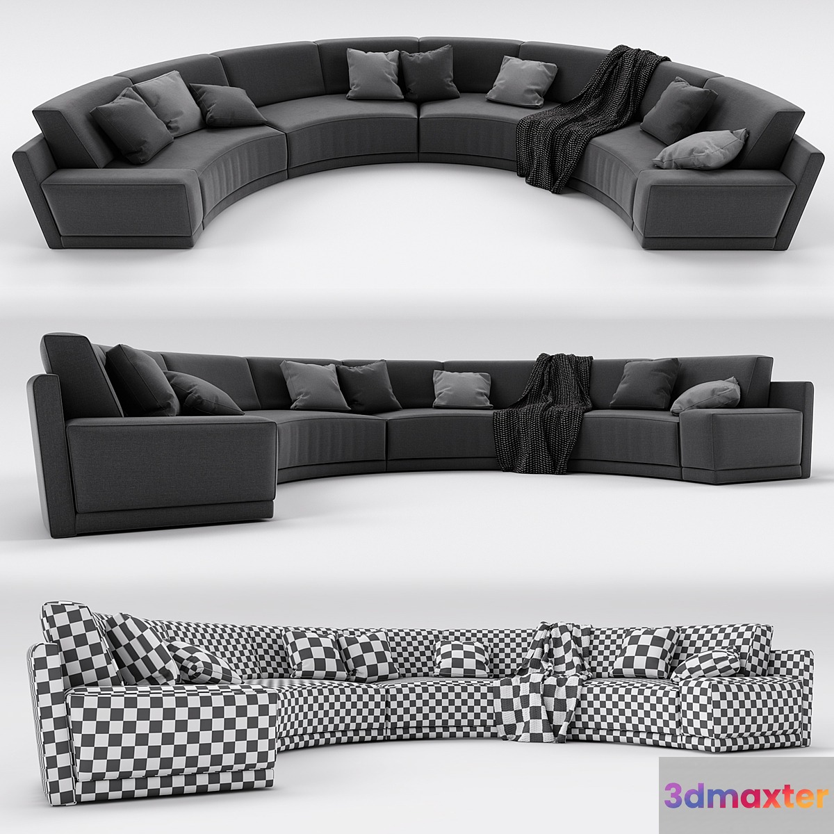 Sofa 02 3D Max
