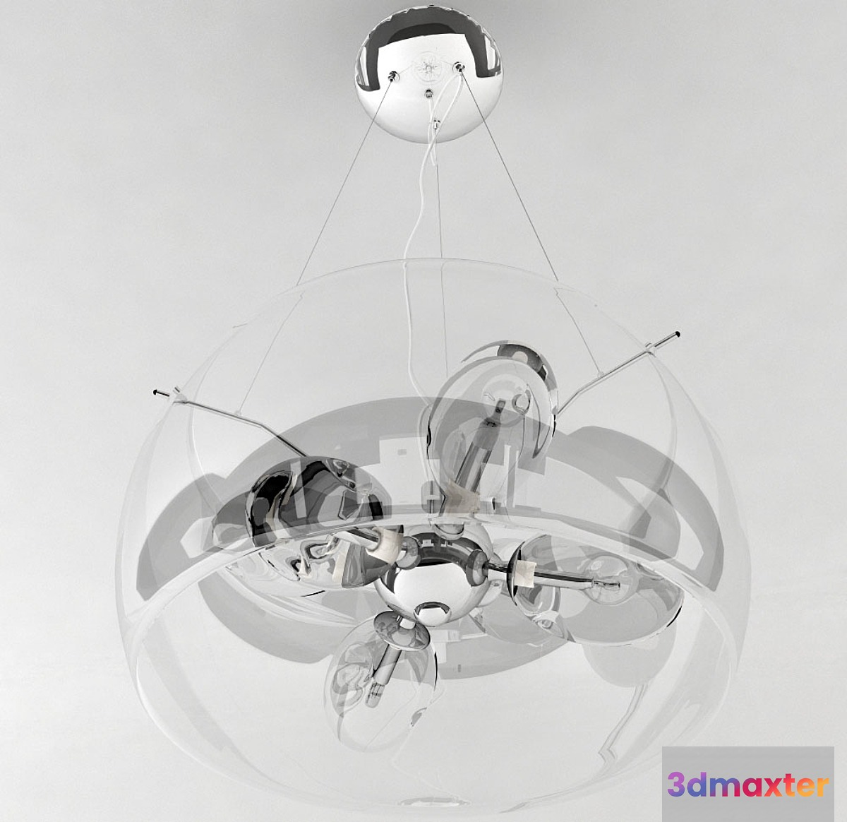 Hanging lamp Breezelight 1301 _ S6 3D Max