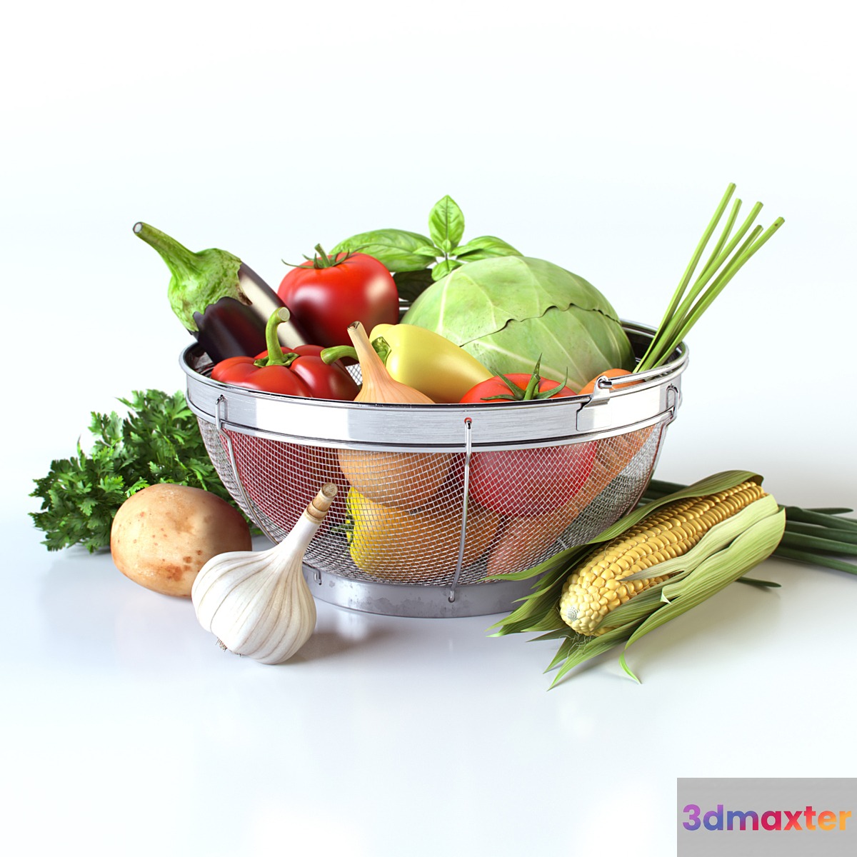 Vegetables in the basket