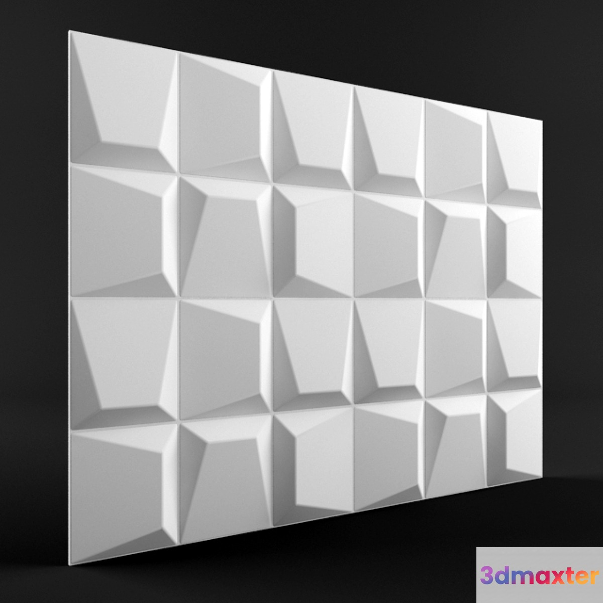 Mosaic 3D panel (bamboo)