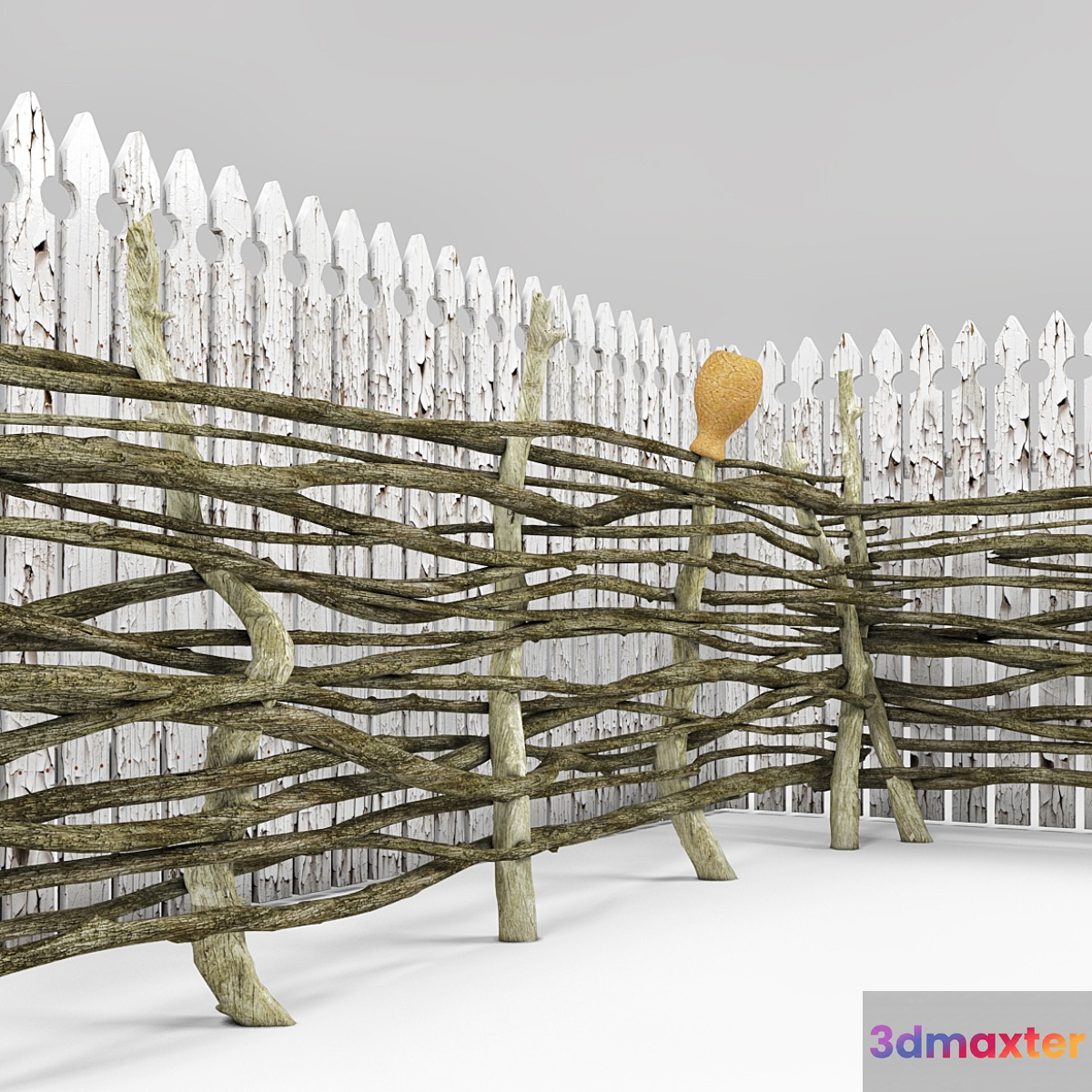 Old rural fence