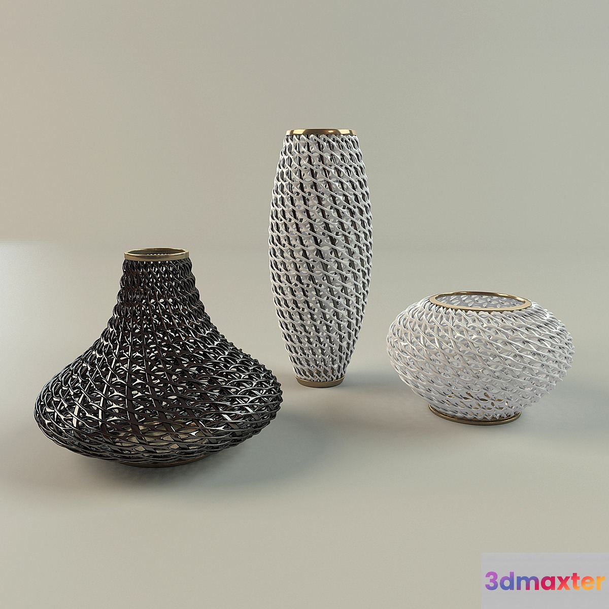 Vazes 3D Max